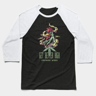 Chicken High Baseball T-Shirt